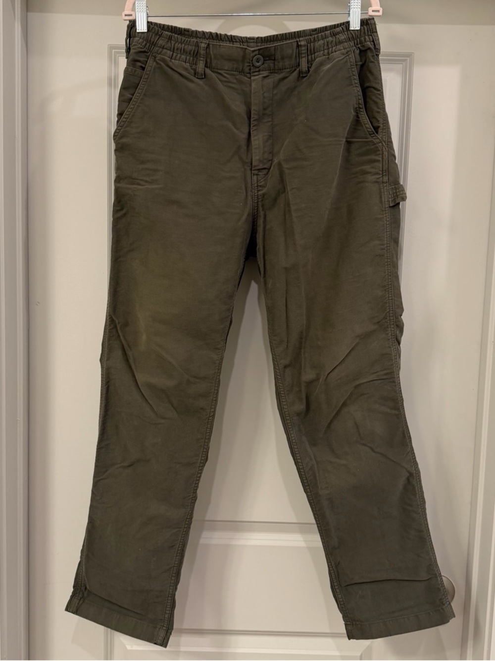 Uniqlo Men's Olive Cargo Pants